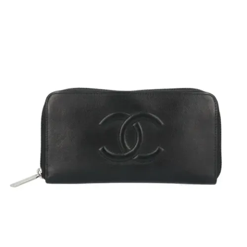 Pre-owned Leather Wallet - Chanel Vintage - Modalova