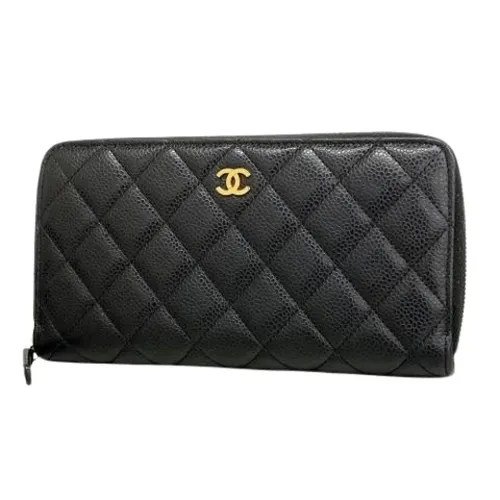 Pre-owned Leather Wallet - Chanel Vintage - Modalova