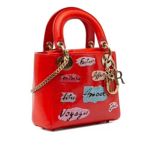 Pre-owned Leather Mini Bag - Dior Vintage - Modalova