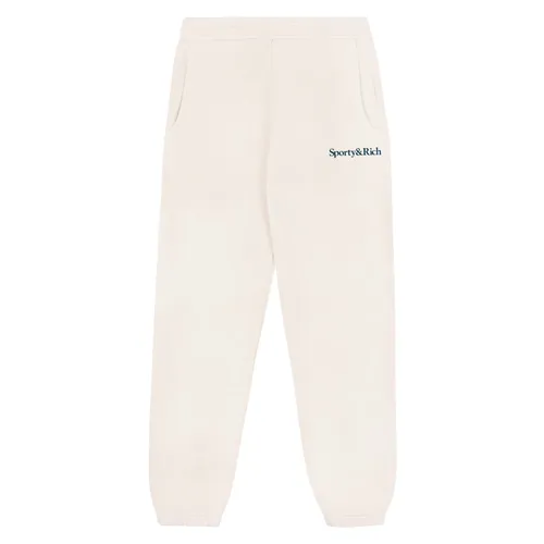 Serif Logo Joggers - Sporty & Rich - Modalova