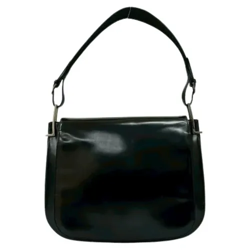 Pre-owned Leather Shoulder Bag - Gucci Vintage - Modalova