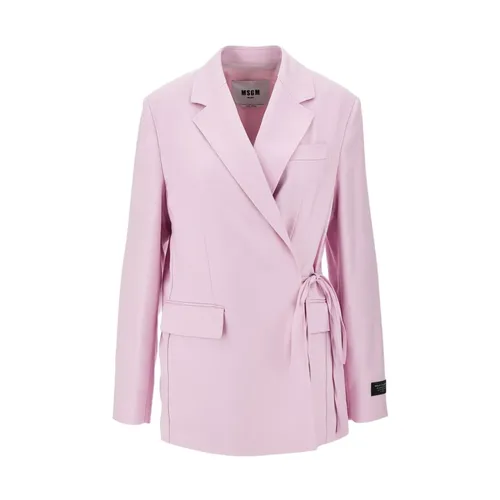 Msgm Jackets Pink - Msgm - Modalova