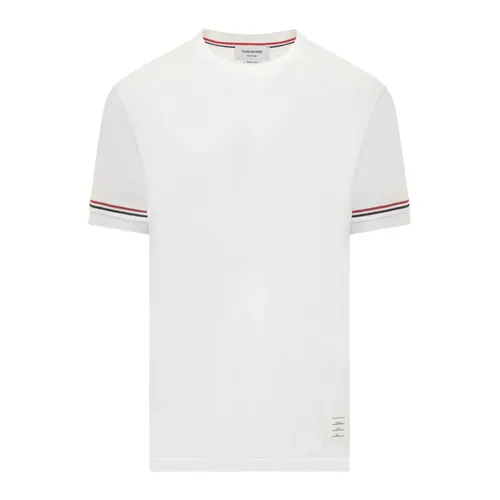 Rib Cuff Tee - Thom Browne - Modalova