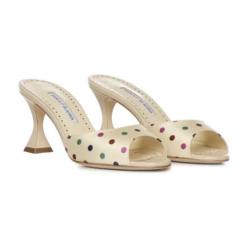 Heeled Mules - Manolo Blahnik - Modalova
