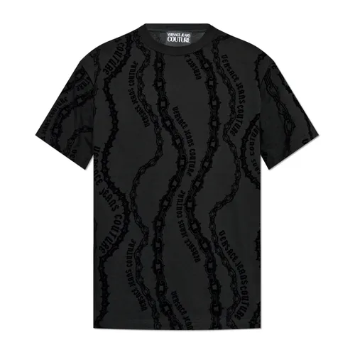 Camiseta estampada - Versace Jeans Couture - Modalova