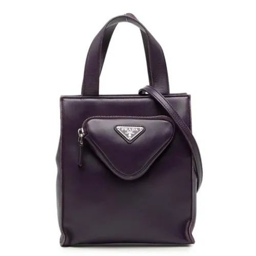 Pre-owned Leather Handbag - Prada Vintage - Modalova