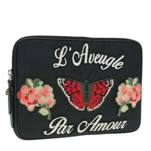 Pre-owned Nylon Clutch - Gucci Vintage - Modalova