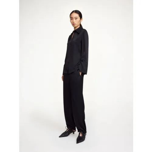 Joanni Satin Trousers - By Malene Birger - Modalova