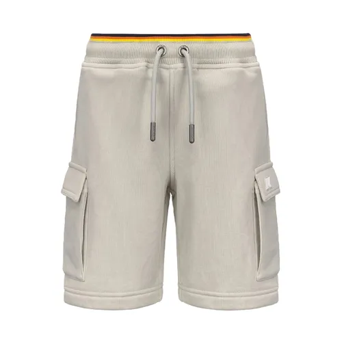 Striped Bermuda Shorts - K-Way - Modalova