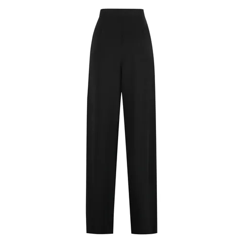Wide Crêpe Trousers - Max Mara - Modalova