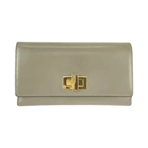 Pre-owned Leather Wallet - Fendi Vintage - Modalova
