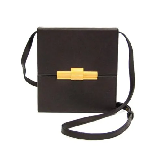Pre-owned Leather Shoulder Bag - Bottega Veneta Vintage - Modalova