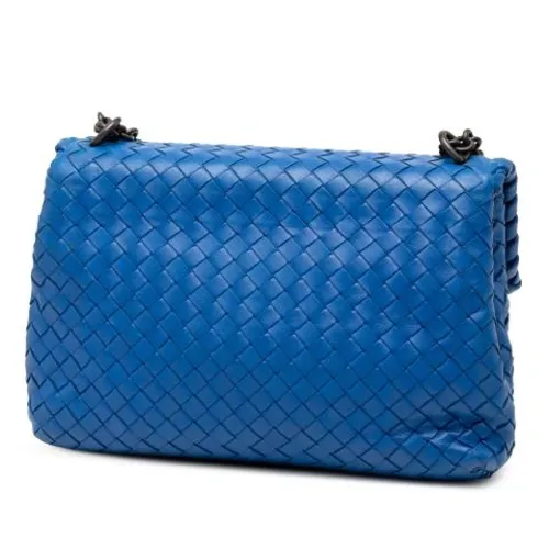 Pre-owned Leather Shoulder Bag - Bottega Veneta Vintage - Modalova