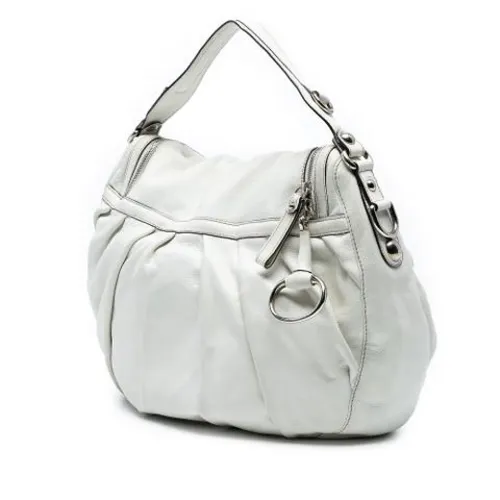 Pre-owned Leather Shoulder Bag - Gucci Vintage - Modalova