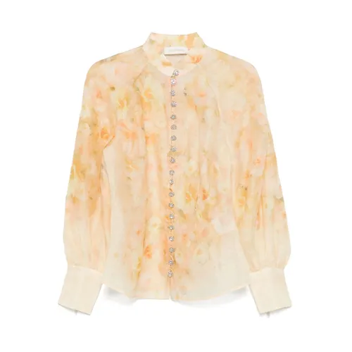 Crush Buttoned Blouse - Zimmermann - Modalova