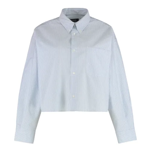 Cropped Shirt - A.p.c. - Modalova
