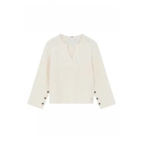 Selma Knit Off White Sweater - Gustav - Modalova