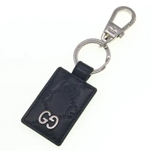 Pre-owned Leather Keyring - Gucci Vintage - Modalova