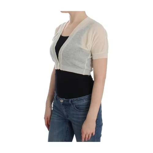 Cropped Alpaca-Wool Sweater - Ermanno Scervino - Modalova