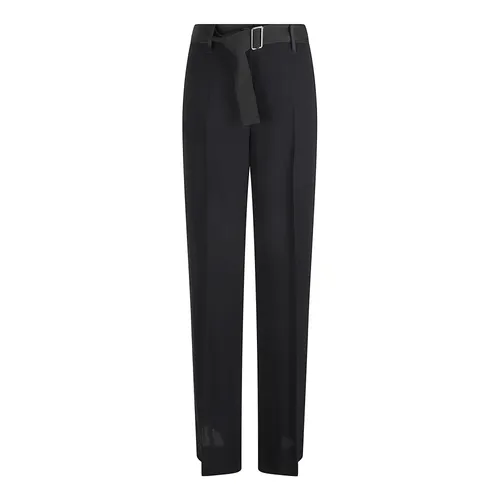 Black Viscose Trousers - True Royal - Modalova