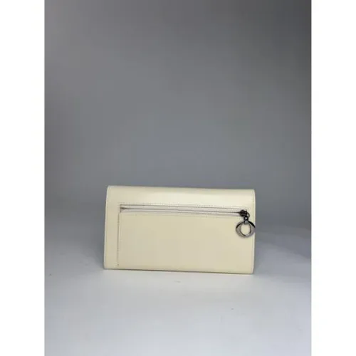 Pre-owned Leather Wallet - Dior Vintage - Modalova