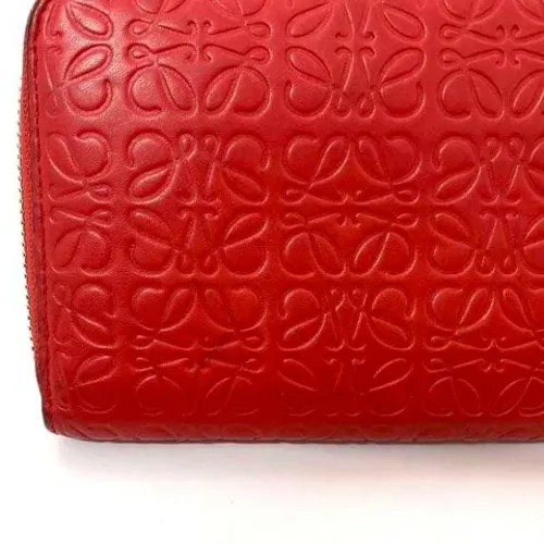 Pre-owned Leather wallets - Loewe Pre-owned - Modalova