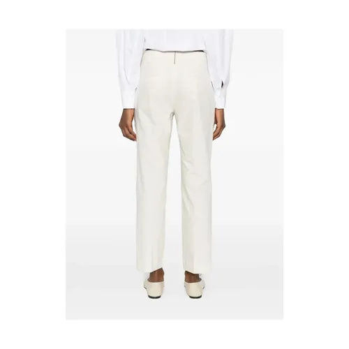Cropped Trousers - Brunello Cucinelli - Modalova