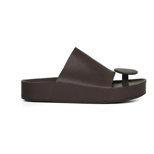 Round Thong Sandals - UMA Wang - Modalova