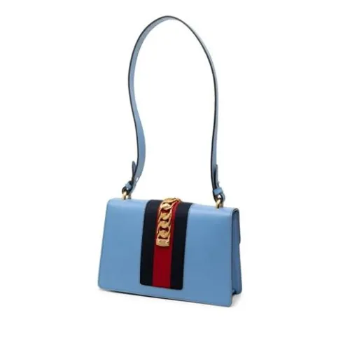 Pre-owned Leather Shoulder Bag - Gucci Vintage - Modalova