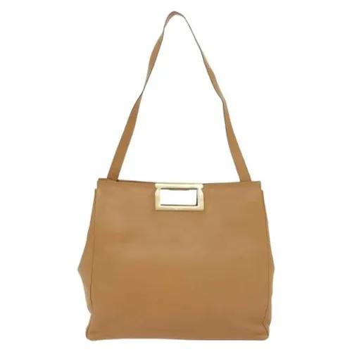 Pre-owned Leather Shoulder Bag - Salvatore Ferragamo Pre-owned - Modalova