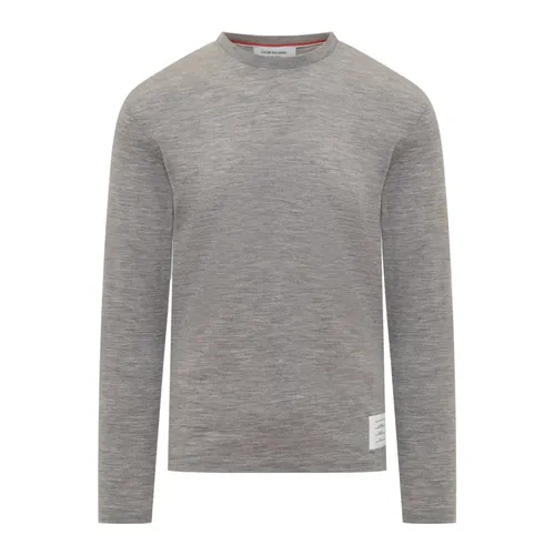 Wool Jersey LS Tee - Thom Browne - Modalova
