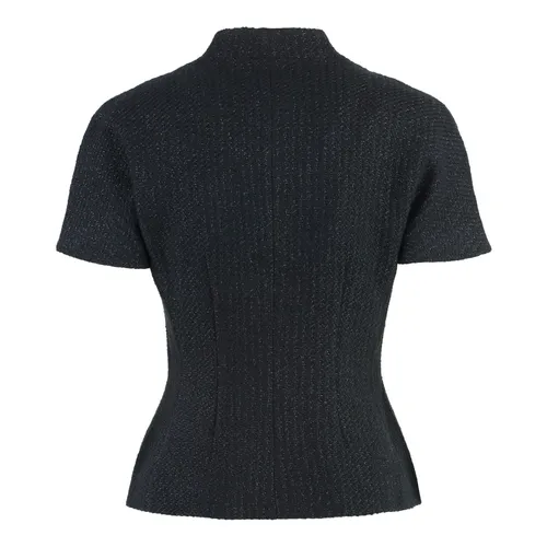 Cut-out Front Cotton Blouse - ST. John - Modalova