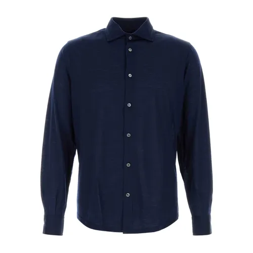 Wool Shirt - Fedeli - Modalova
