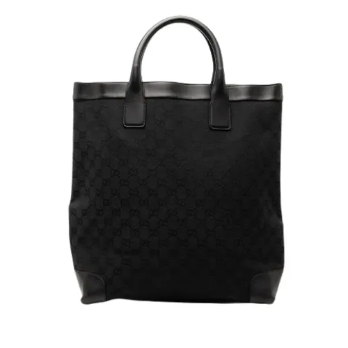 Pre-owned Canvas Tote - Gucci Vintage - Modalova