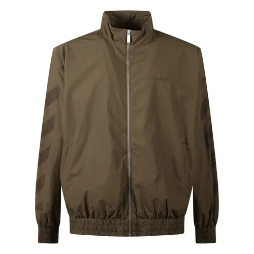 Zip-up Jacket - Off White - Modalova