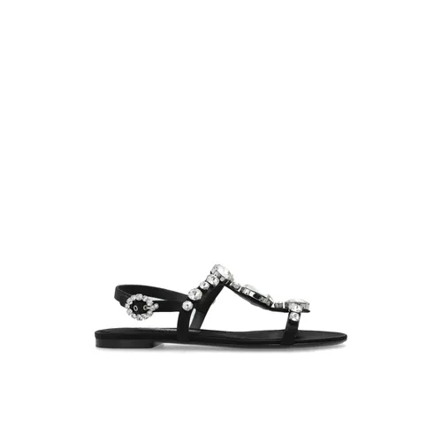 Sandals with decorative finish - Dolce & Gabbana - Modalova
