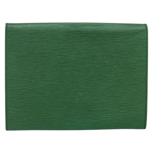 Pre-owned Leather Clutch - Louis Vuitton Vintage - Modalova