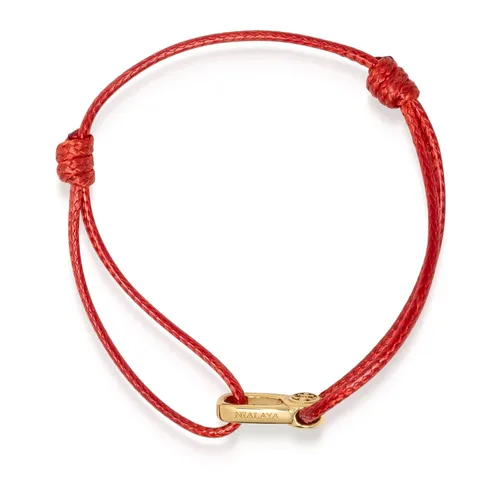 Red String Bracelet with Gold Hook - Nialaya - Modalova