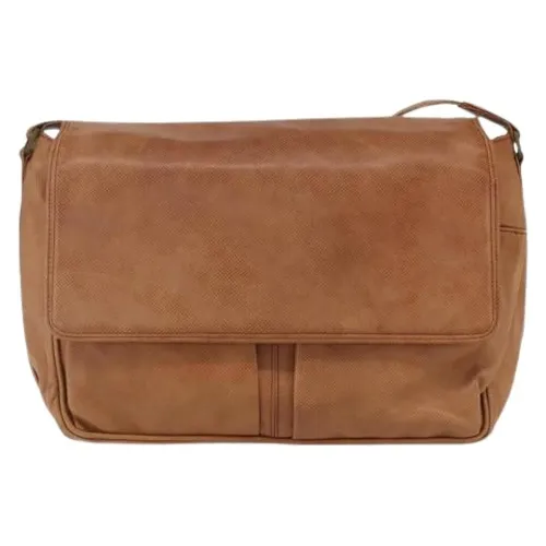 Pre-owned Leather Shoulder Bag - Bottega Veneta Vintage - Modalova