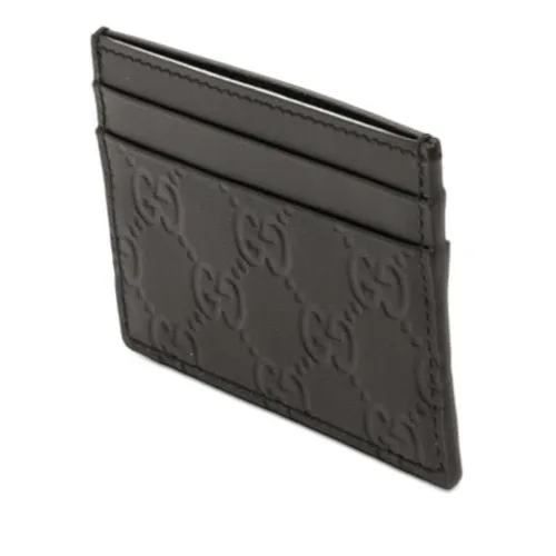 Pre-owned Leather Wallet - Gucci Vintage - Modalova