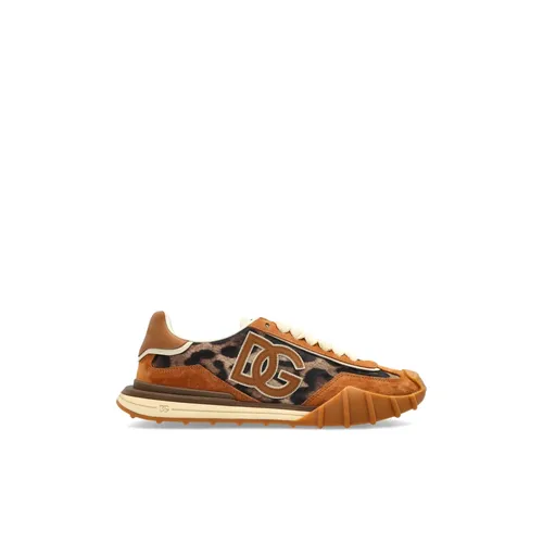 Athletic Fabric Sneakers - Dolce & Gabbana - Modalova