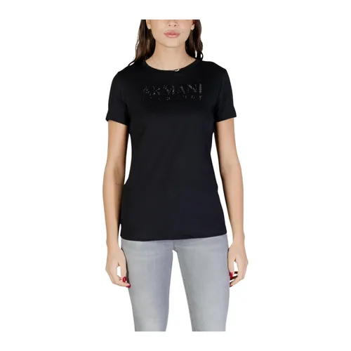 Short Sleeve Round Neck T-Shirt - Armani Exchange - Modalova
