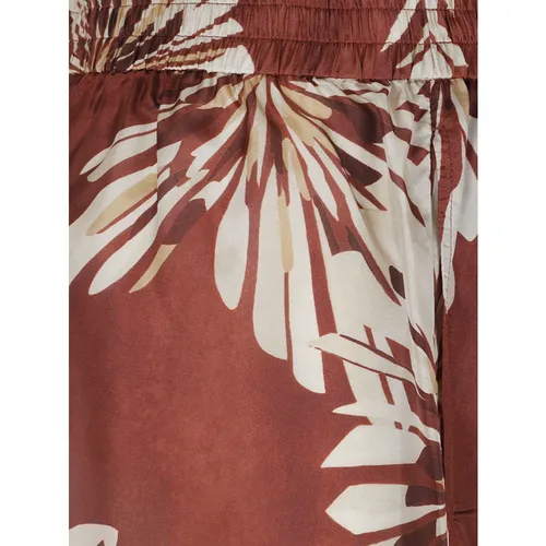 Bloom Print Pongee Shorts - Brunello Cucinelli - Modalova