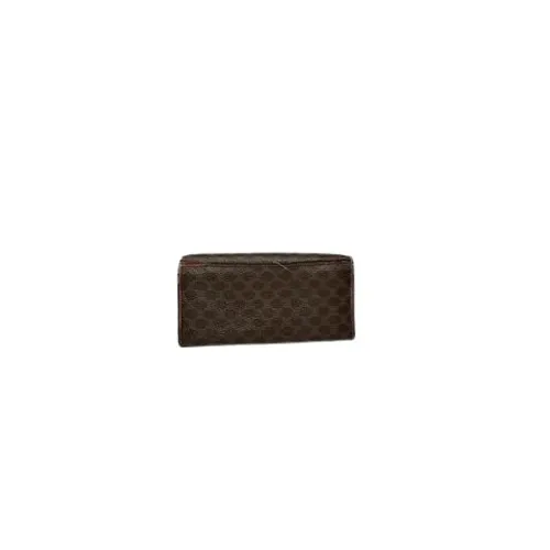 Pre-owned Leather Wallet - Celine Vintage - Modalova