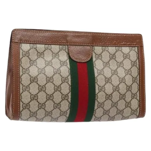 Pre-owned Canvas clutches - Gucci Vintage - Modalova