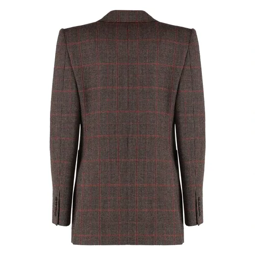 Wool Silk Lapel Collar Jacket - Chloé - Modalova