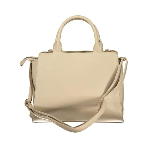 PVC Handbag with Top Handle and Snap Closure - Laura Biagiotti - Modalova