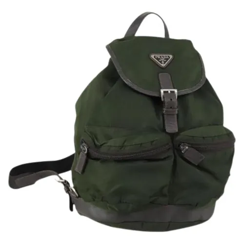 Pre-owned Nylon Backpack - Prada Vintage - Modalova