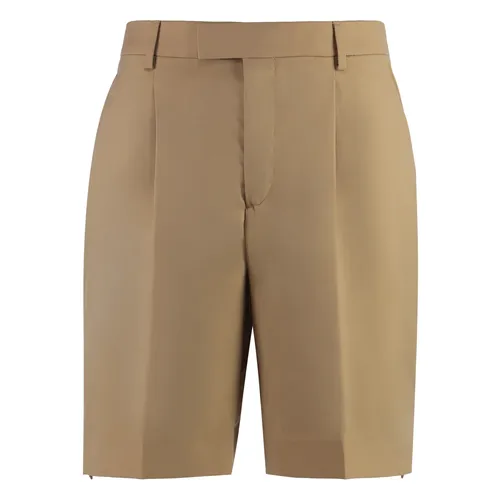 Wool Blend Bermuda Shorts - Vetements - Modalova