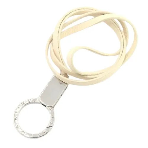Pre-owned Leather Key Holder - Bvlgari Vintage - Modalova